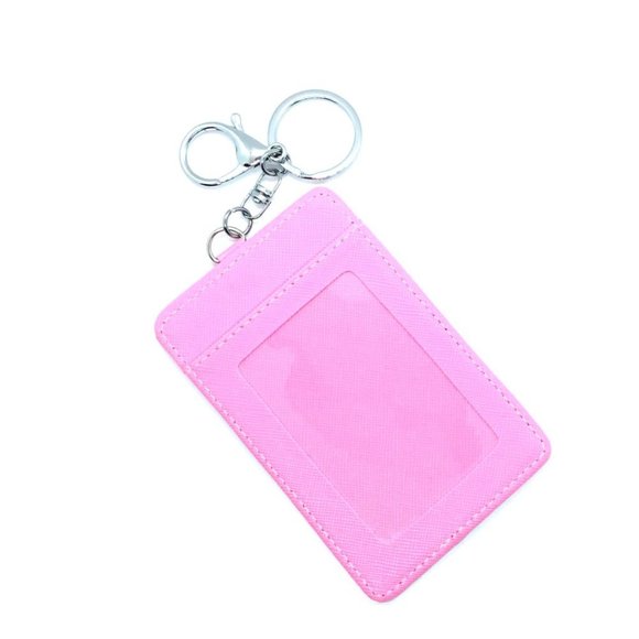 Kuromi ID Card Holder Key Ring Bag Accessory Cherries - Picture 2 of 2